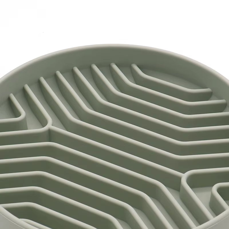 Pet Placemat Cat Slow Feeding Mat Dog Lick Mats Silicone Pet Eating Slowly Food Bowl Puppy Bath Distracted Licking Plate Cutlery